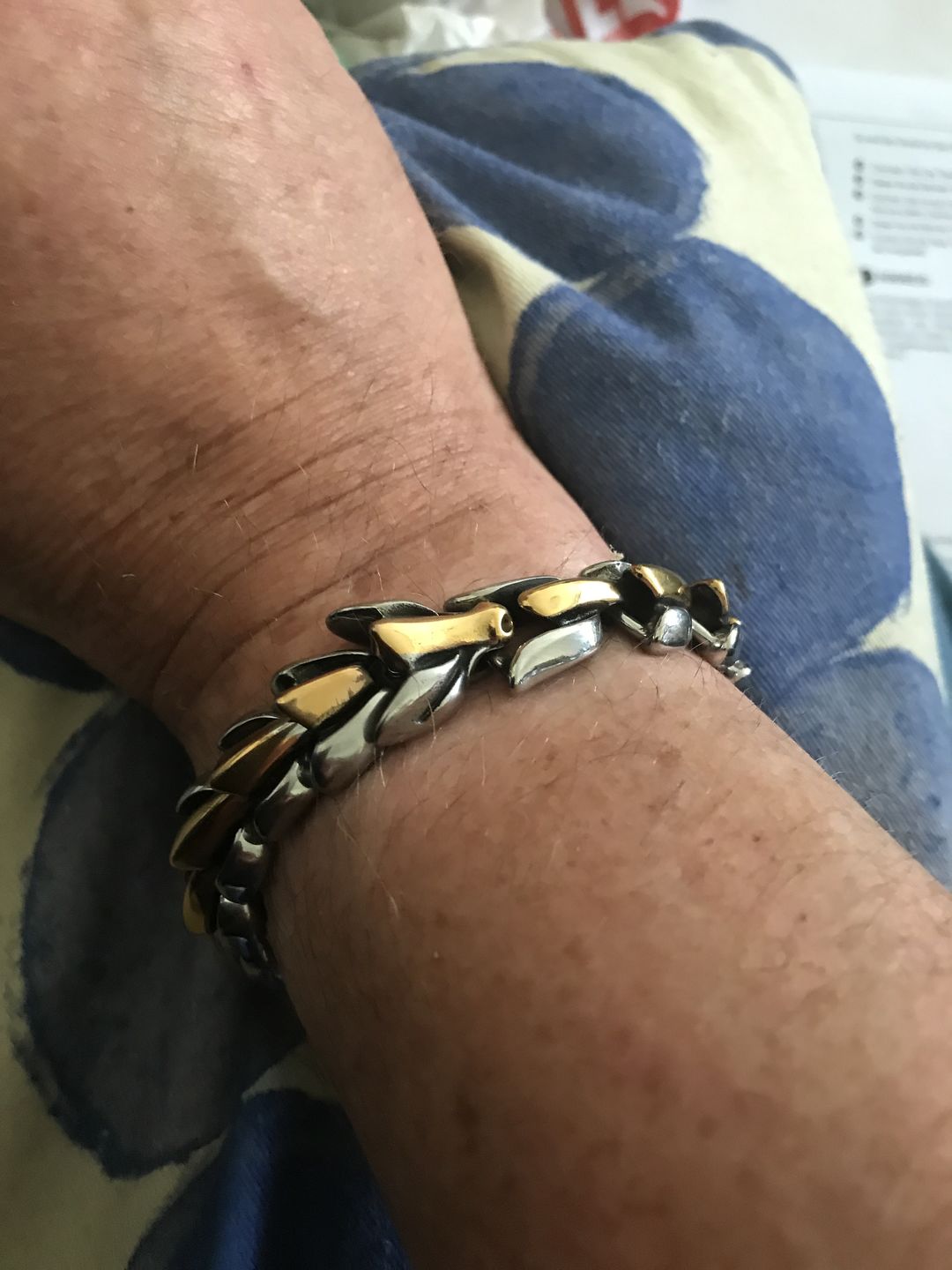 Customer photo review of The Midgard Serpent - Stainless Steel Bracelet