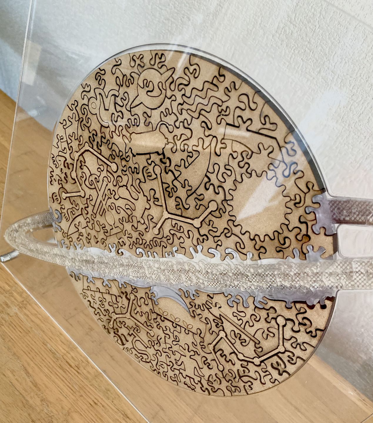 Customer photo review of SATURN 土星と専用フレームセット