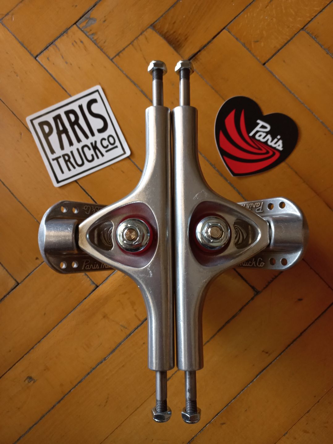 Customer photo review of Paris V3 Trucks 180 mm 50º