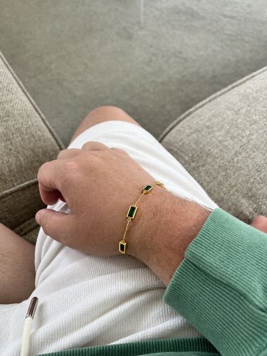 Customer photo review of Aria Bracelet - Gold