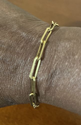 Customer photo review of Snake Chain Bracelet