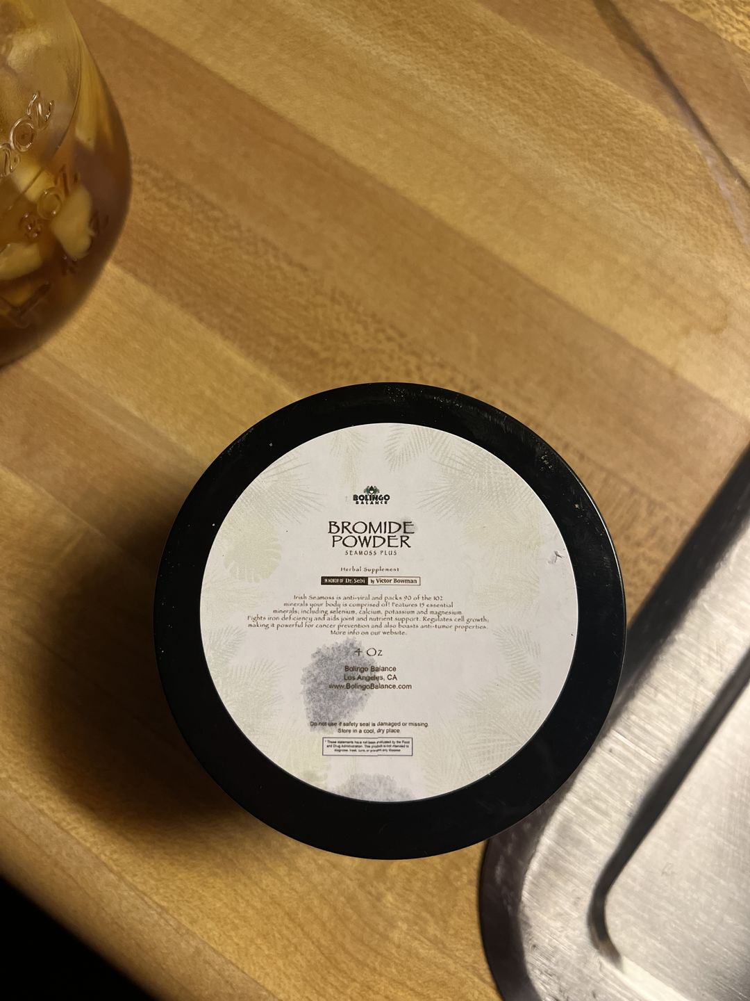 Customer photo review of BROMIDE POWDER SEA MOSS PLUS