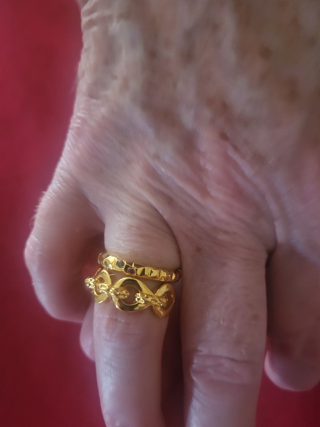 Customer photo review of Love Link Ring