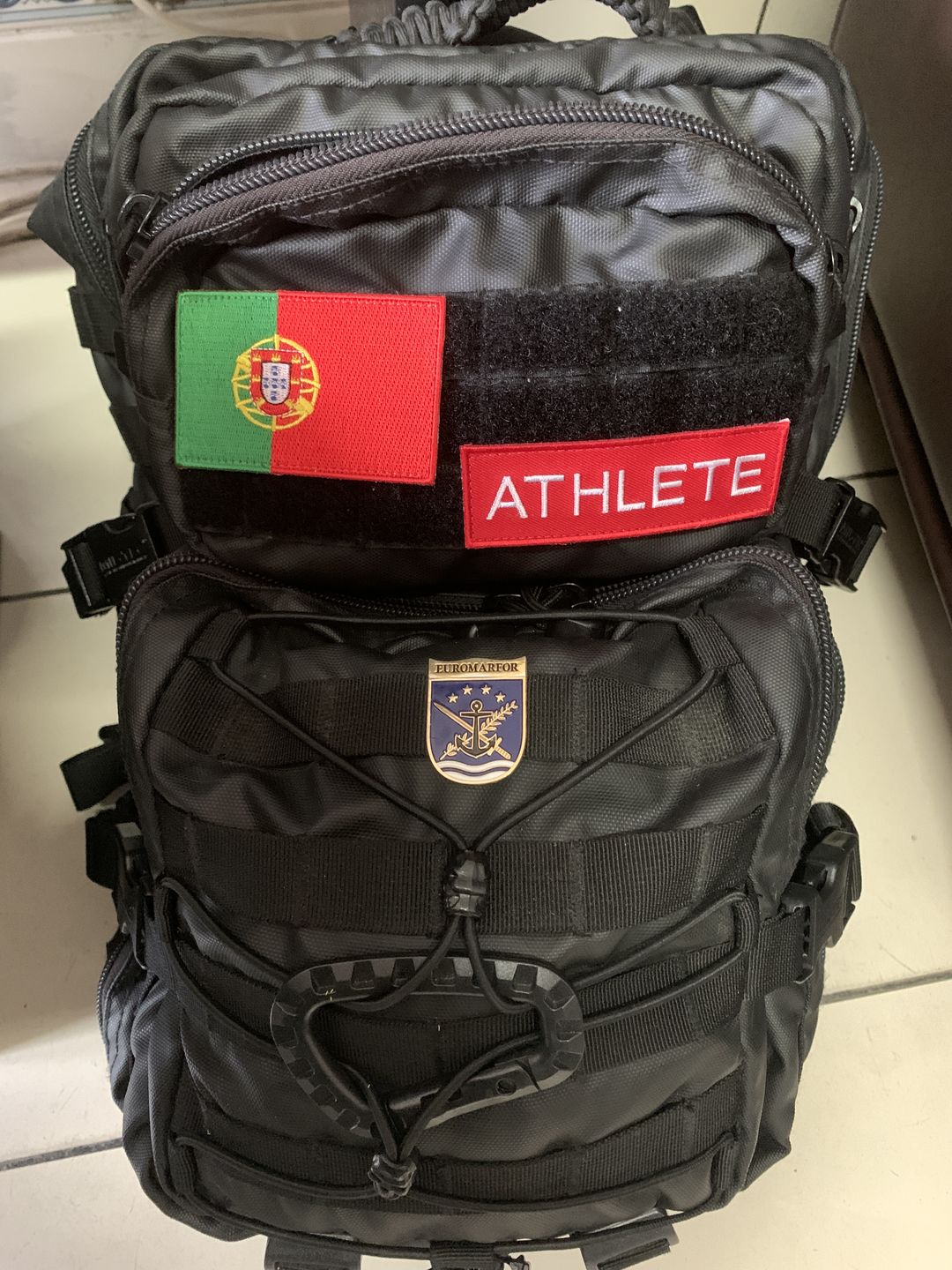 Customer photo review of Parche Banderas Paises Mundo