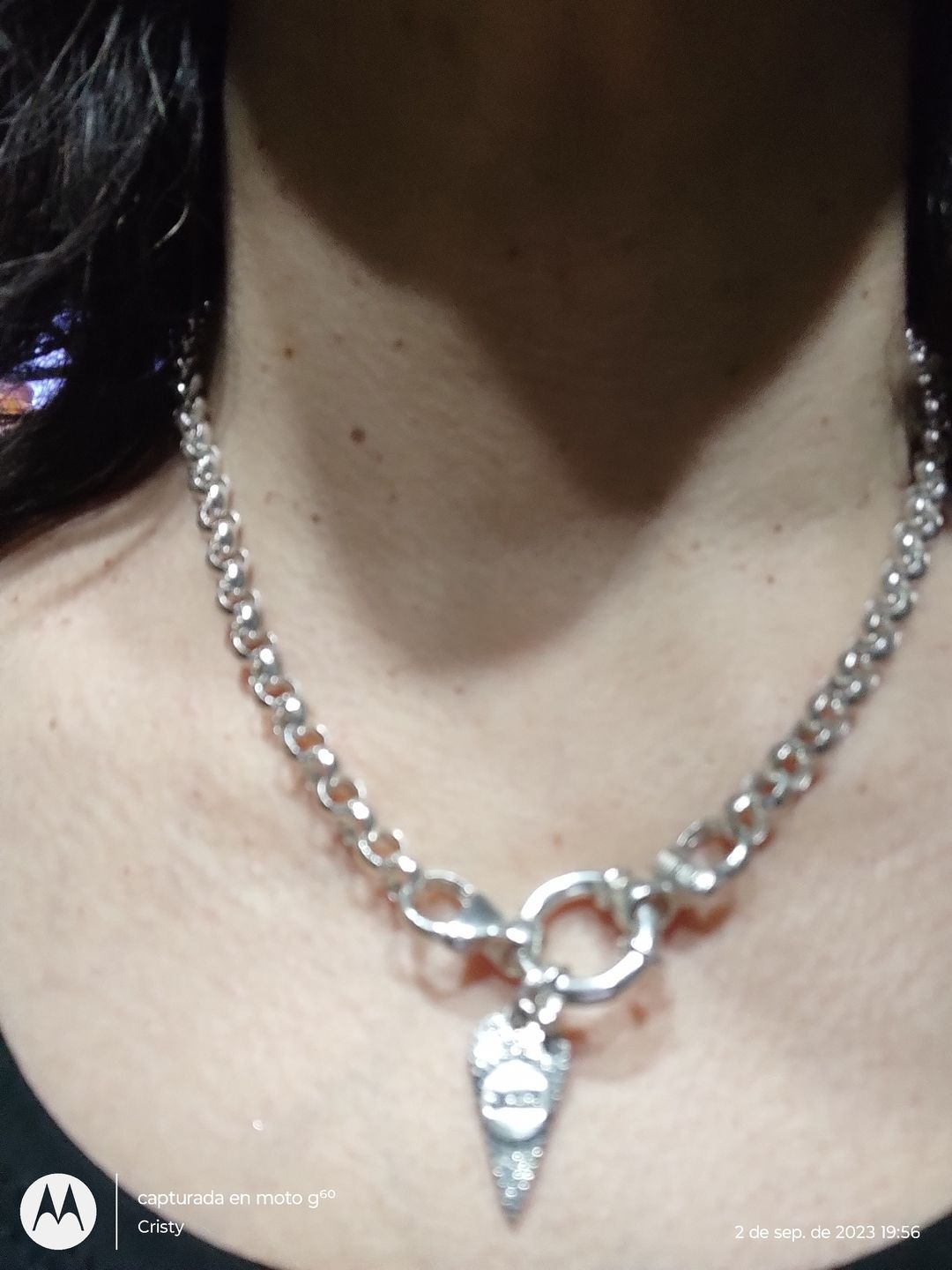 Customer photo review of Cadena Rolo Mediana