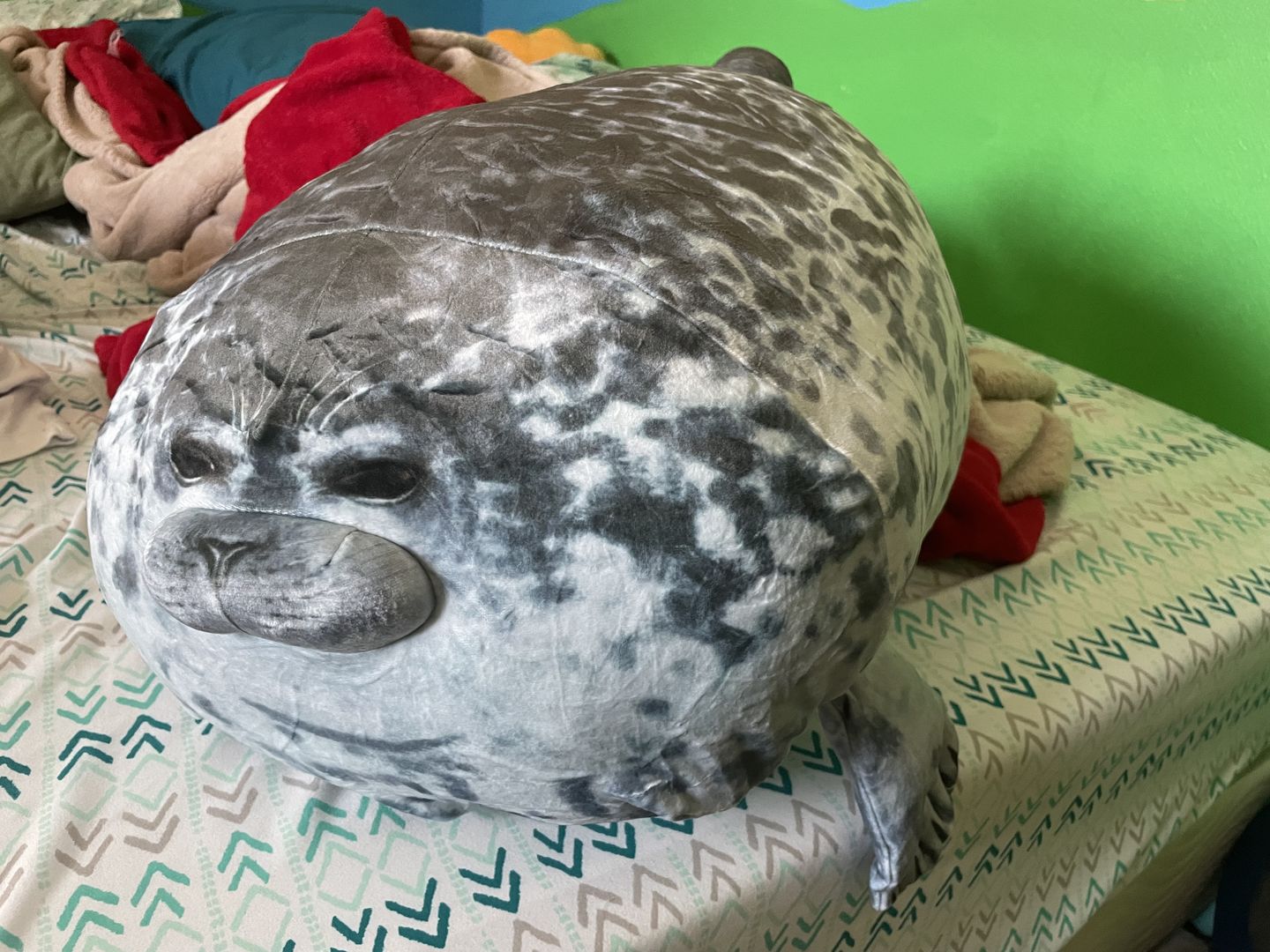 Customer photo review of Yuki-Chan Plushie "Japan's Roundest Seal" - XL (Extra Chonky)