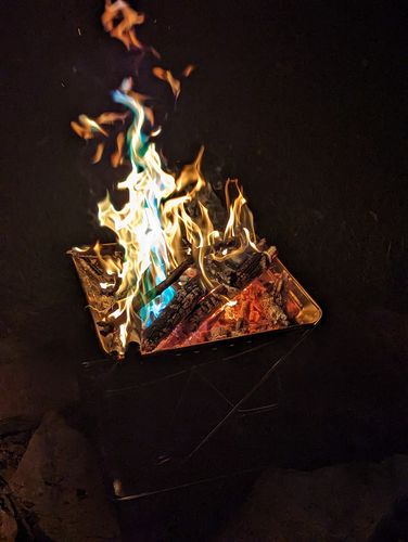 Customer photo review of Black Beard Fire Sticks Kit