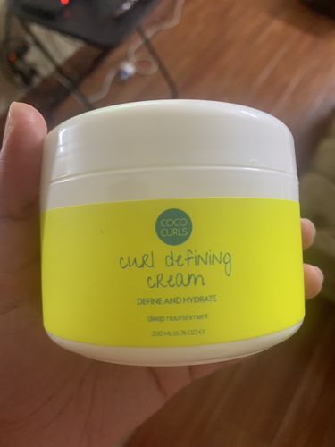 Customer photo review of Curl Defining Cream