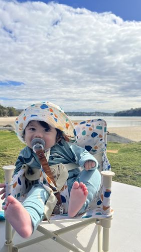 Customer photo review of Clementine baby cotton hat