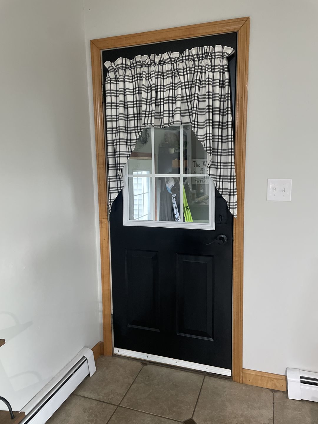 Customer photo review of Grills Between Glass 9 Lite Glass and Frame Kit (Half Lite)