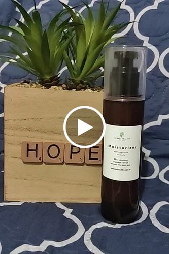 Customer video review of Moisturizer