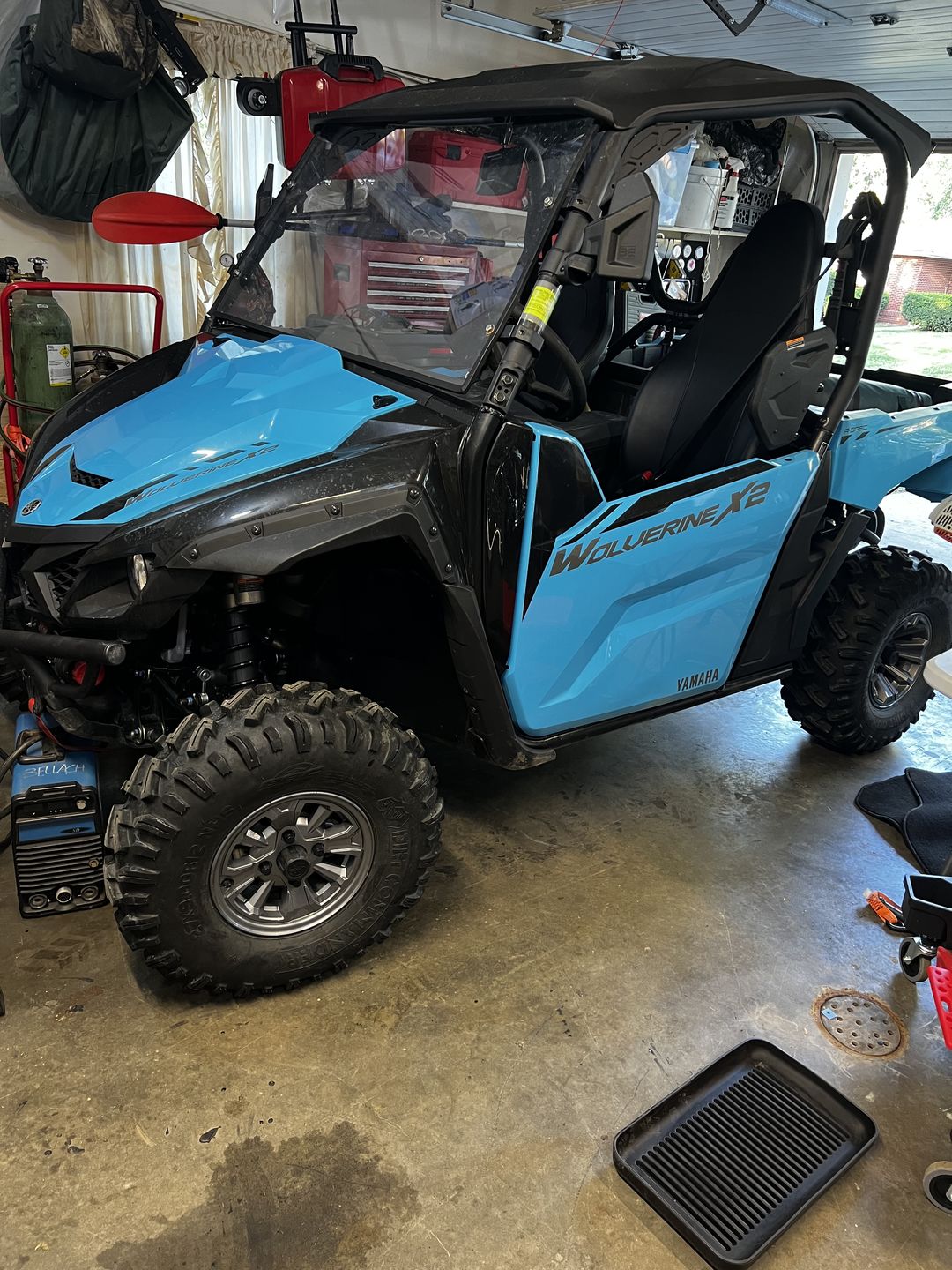 Customer photo review of 2 Inch | Yamaha Wolverine 850 X2 Front Lift Kit (2018+)