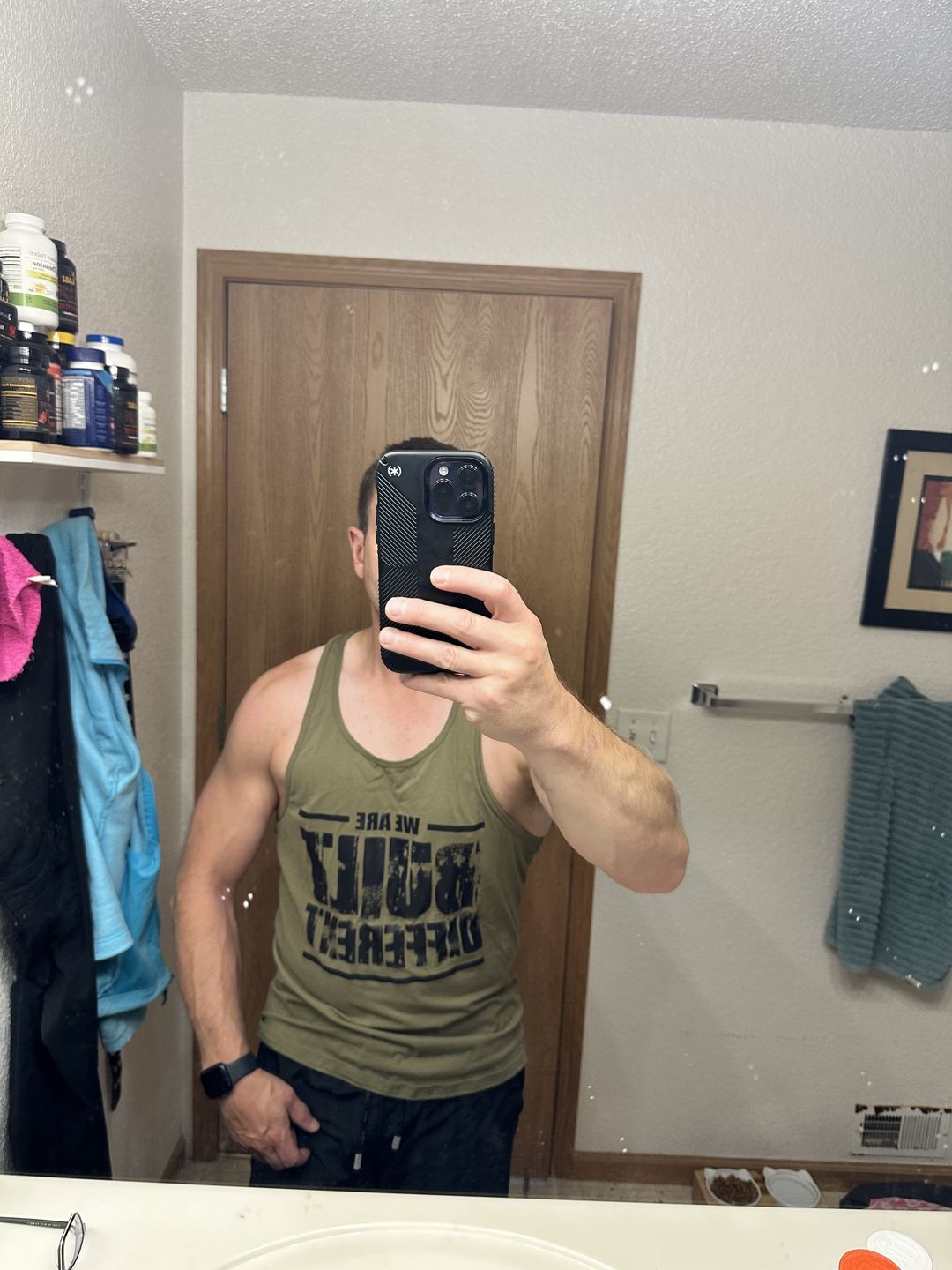 Customer photo review of Built Different TankTop
