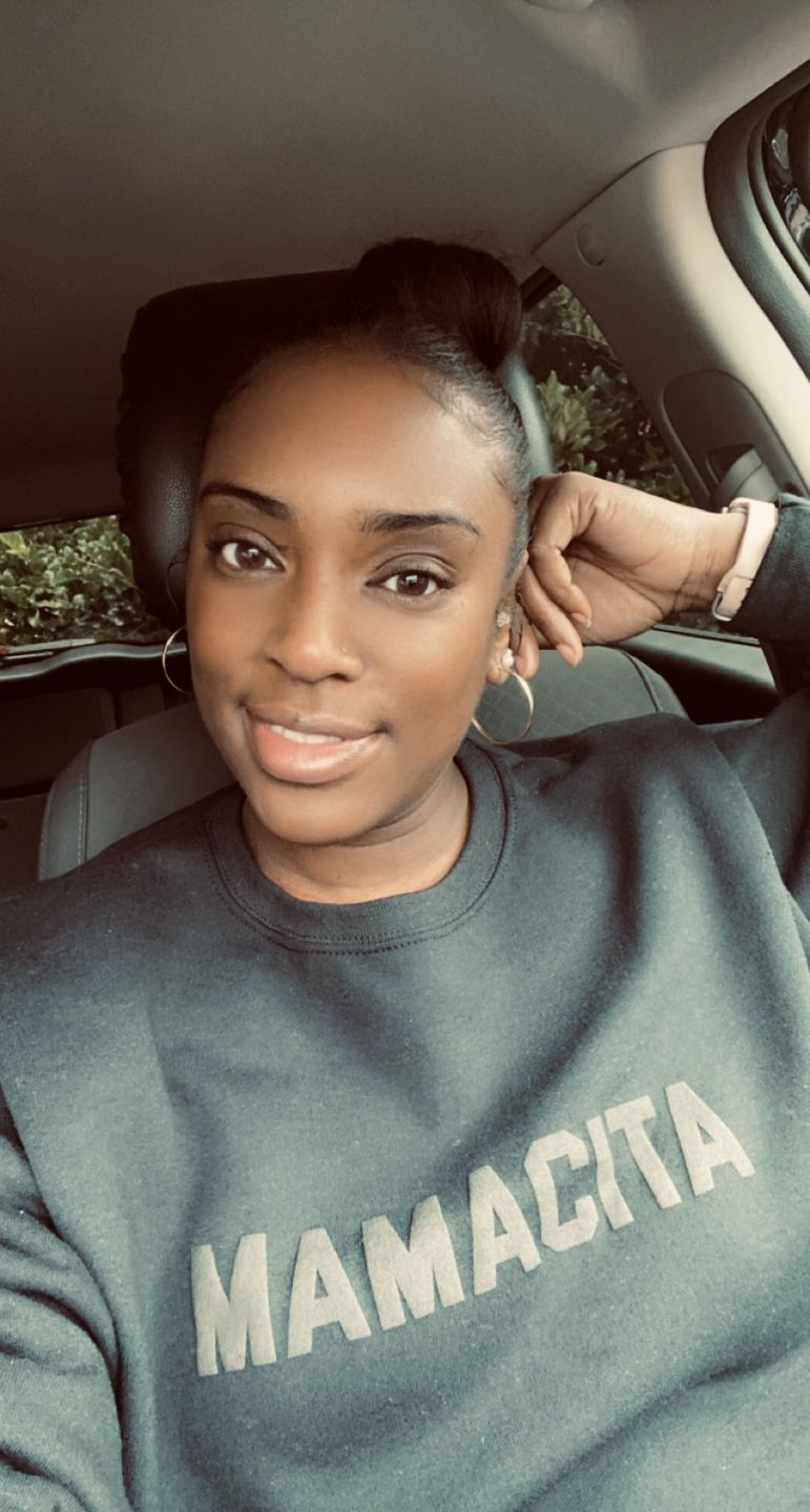 Customer photo review of MAMACITA • Tonal Pullover