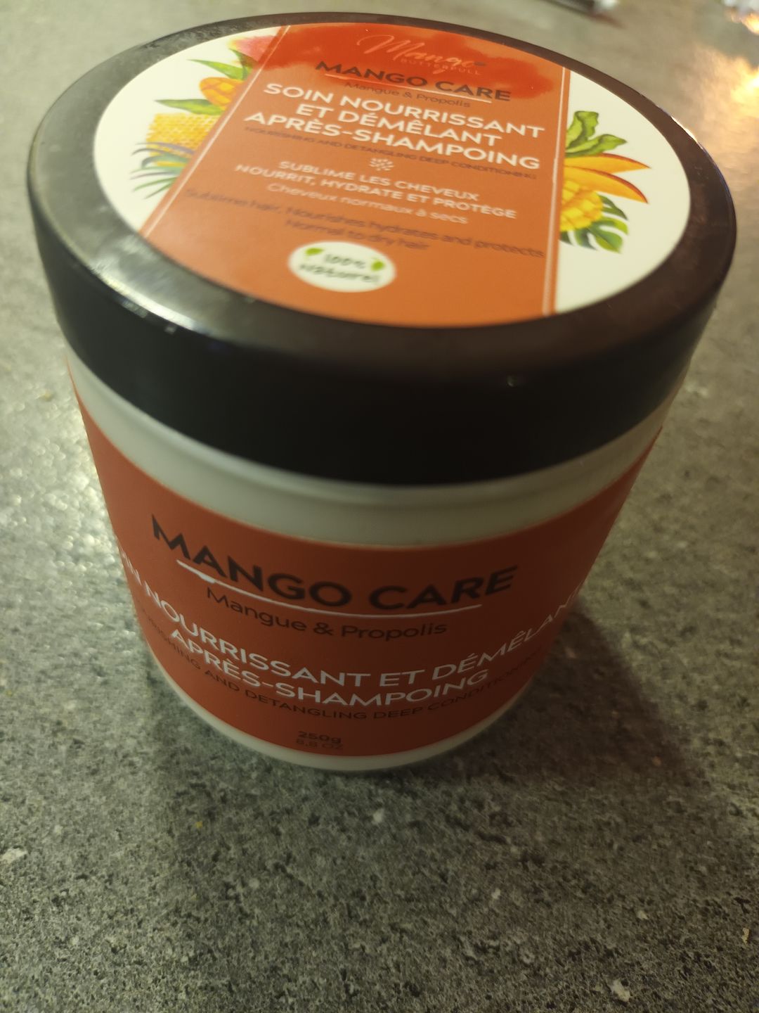 Customer photo review of Soin nourrissant et démêlant après-shampoing - CARE
