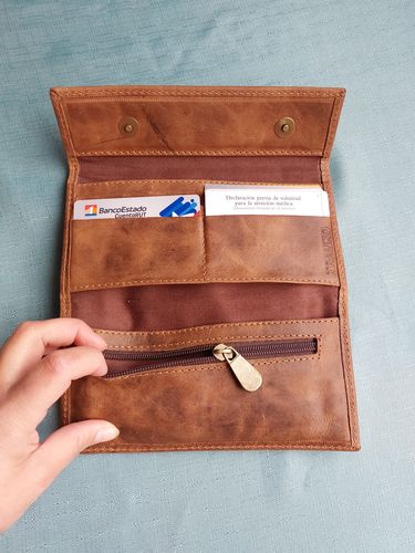 Customer photo review of Billetera Larga