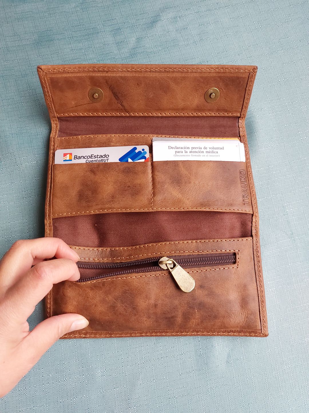 Customer photo review of Billetera Larga