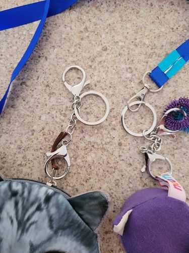 Customer photo review of Keyring for your fidgets