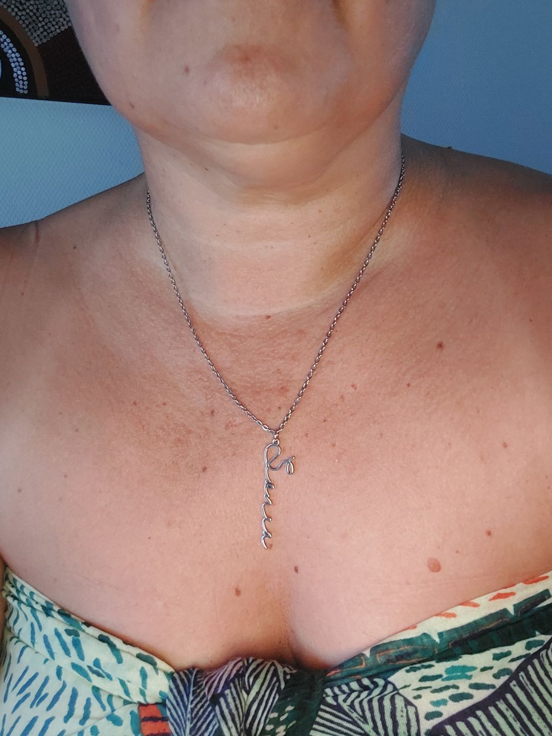 Customer photo review of Collier Signature Personnalisable