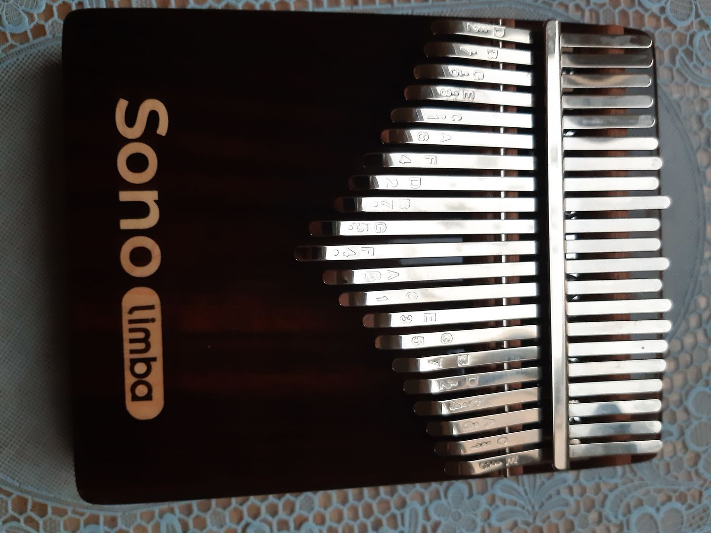 Customer photo review of Sonodrum Kalimba - Sonolimba - Rosenholz