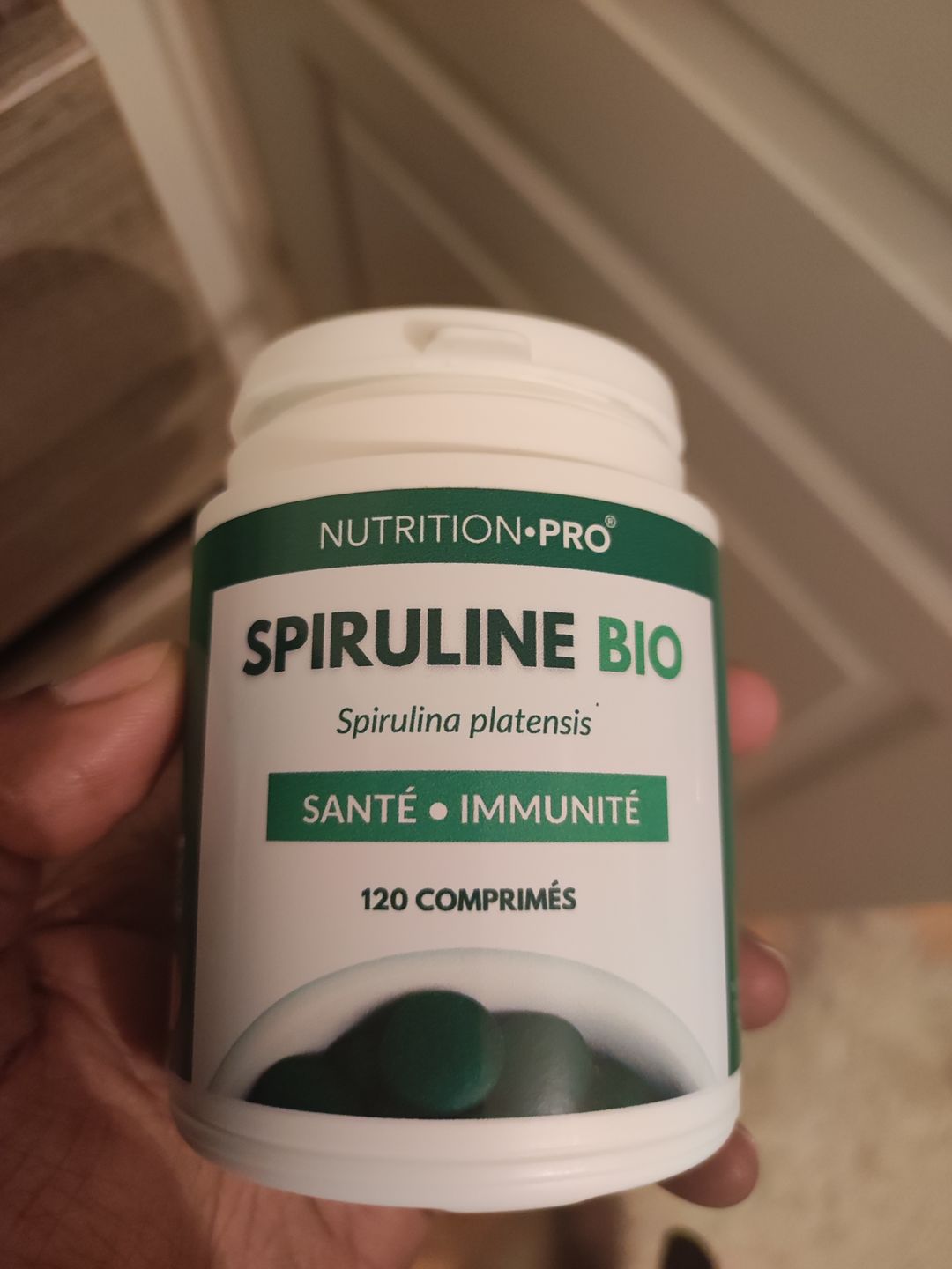 Customer photo review of SPIRULINE BIO - 120 COMPRIMÉS