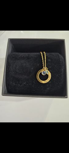 Customer photo review of Ogrlica: Circle Birthstone