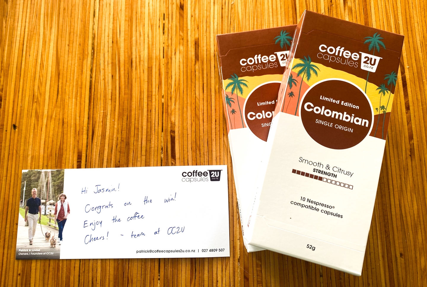 Customer photo review of Colombian Single Origin Blend