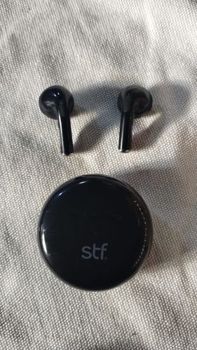 Customer photo review of Audífonos inalámbricos True Wireless | STF Forte | in ear 12 hrs Negro