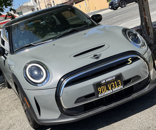 Customer photo review of 1968 CALIFORNIA LICENSE PLATE 6"x12" (156.5mm x 305mm)