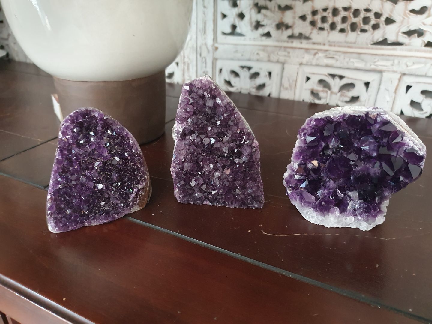 Customer photo review of Géode d'Améthyste