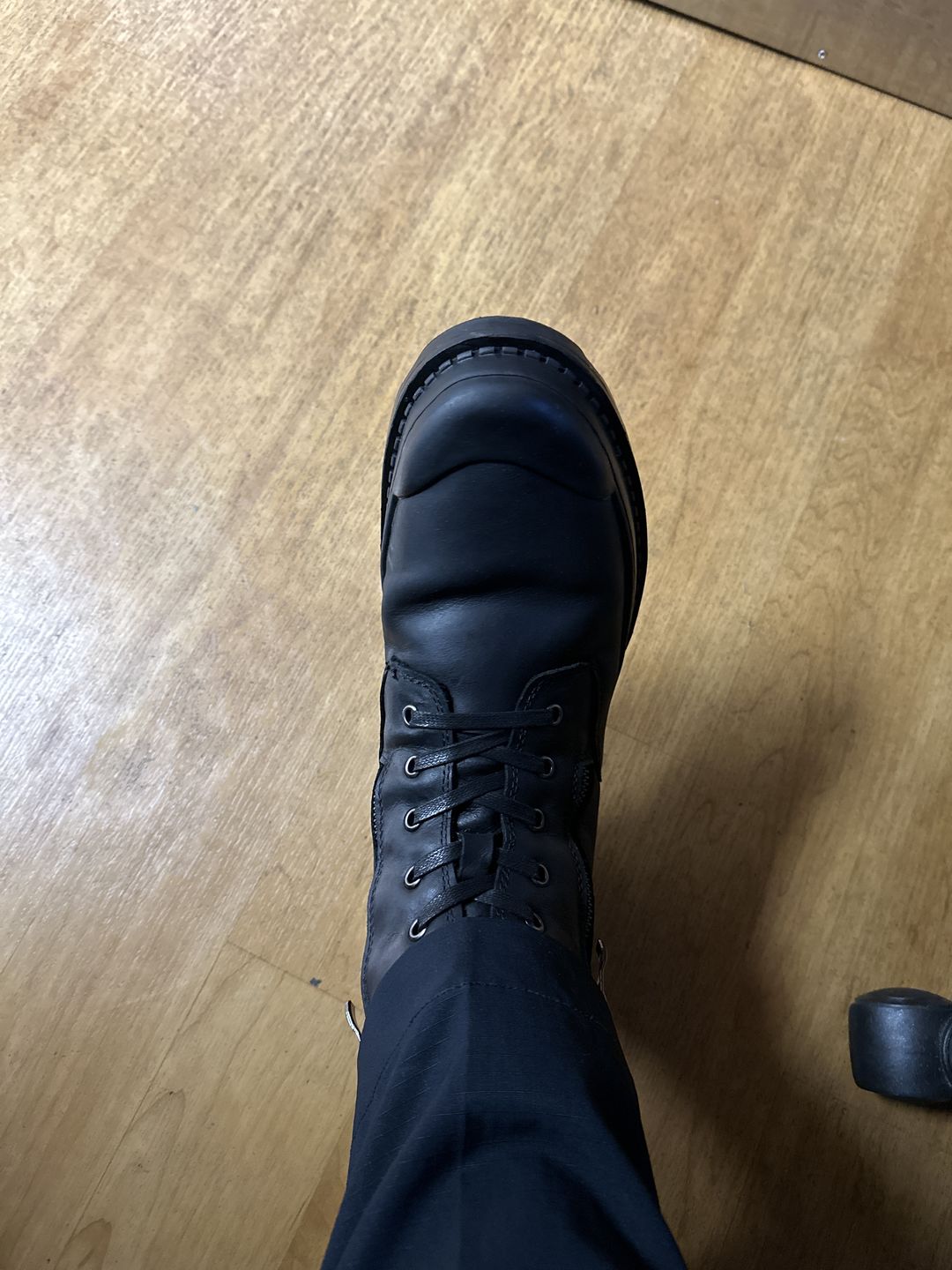Customer photo review of Buffalo Winter Handmade Motorcycle Boots