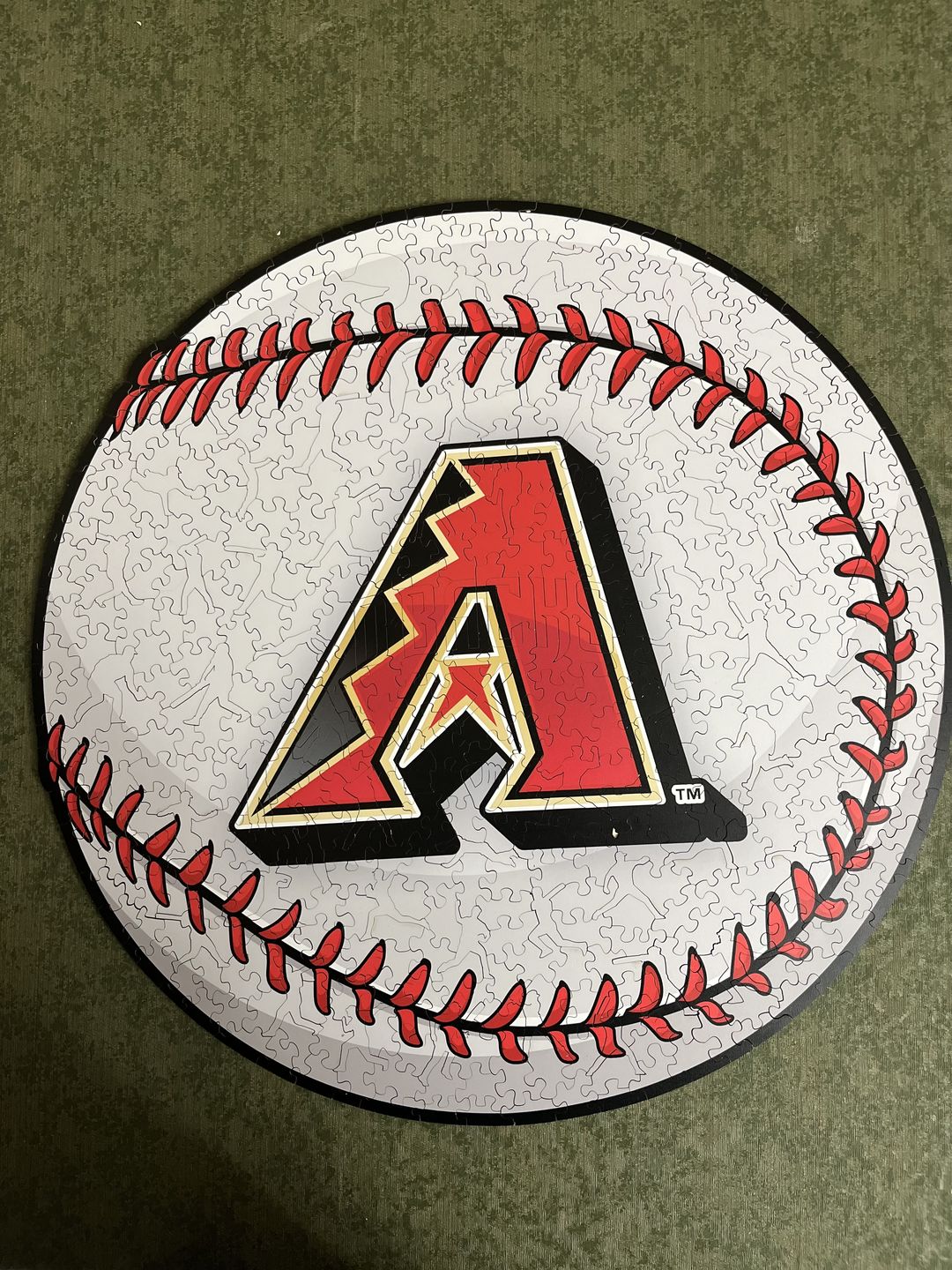 Customer photo review of Arizona Diamondbacks® - Official Wooden Puzzle