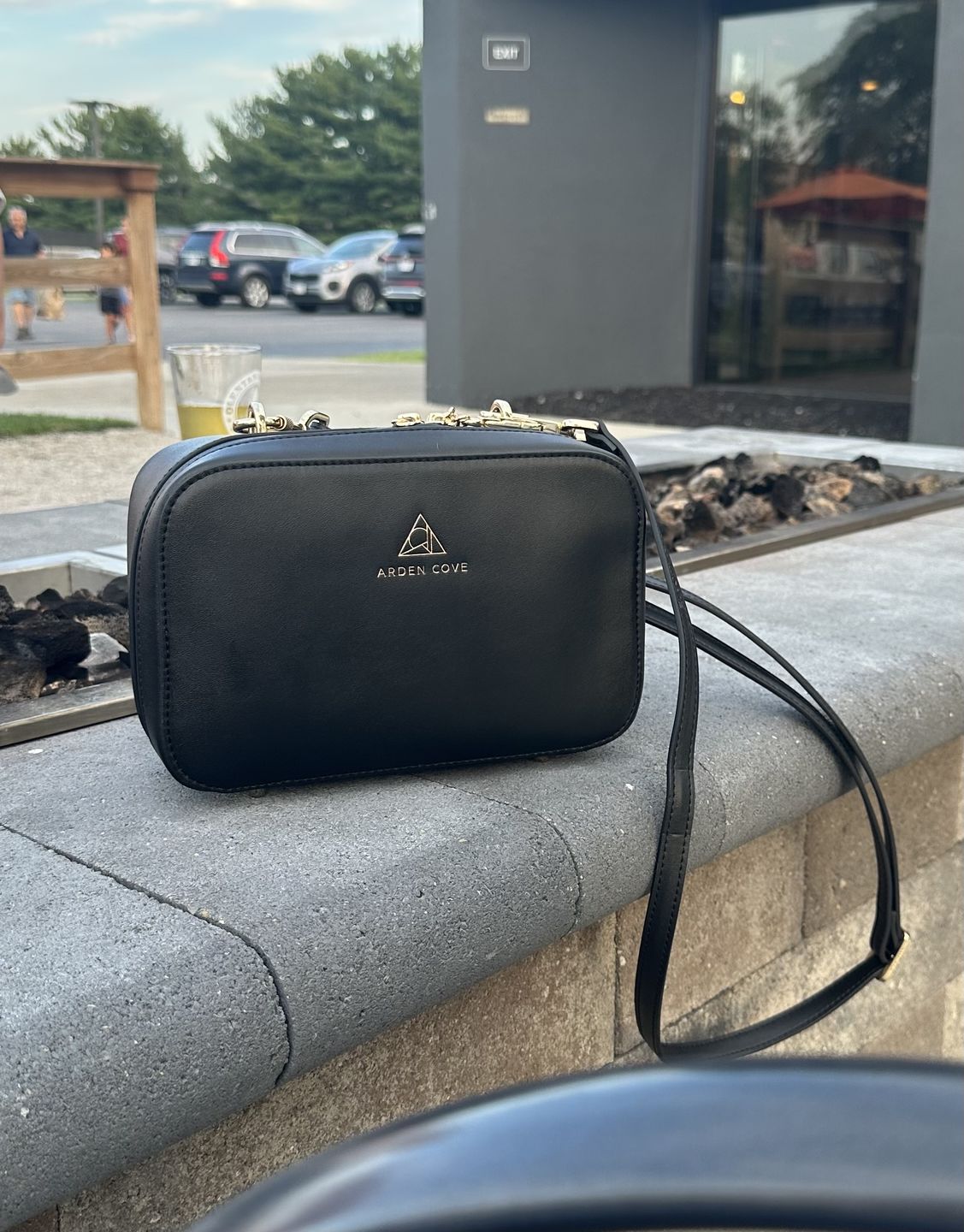 Customer photo review of Elise Crossbody with Locking Clasps Strap