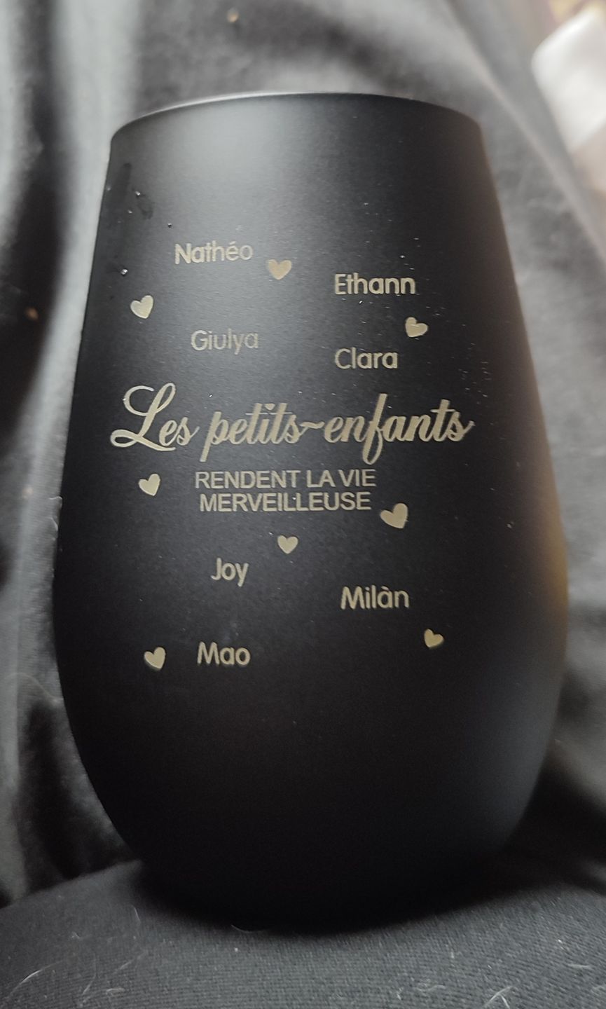 Customer photo review of Les petits-enfants - Grands-parents-Photophore