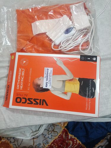 Customer photo review of Orthopaedic Heating Belt | Provides Heat Therapy to Soothe Sore Muscles | Decreases Joint Stiffness & Relieves Pain (Orange)