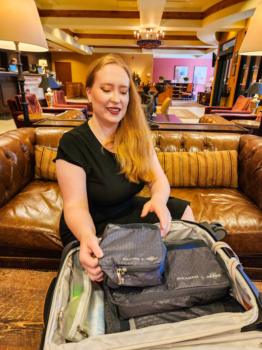 Customer photo review of Packing Cubes - Set of Three