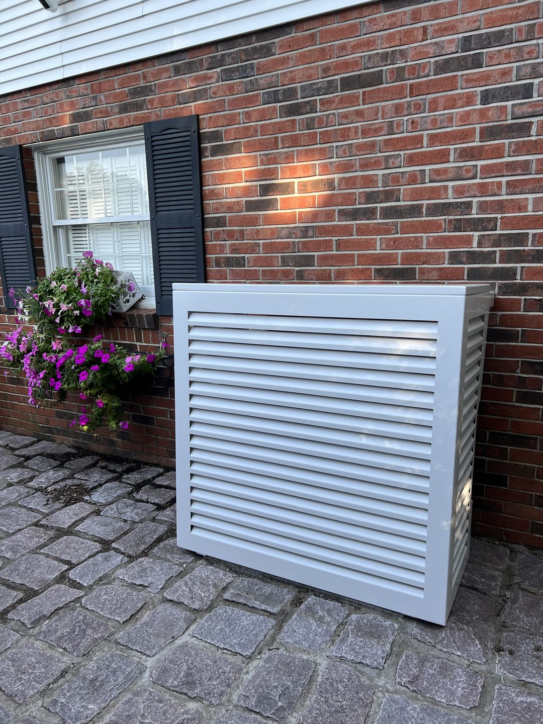 Customer photo review of Central AC Cover - Off White