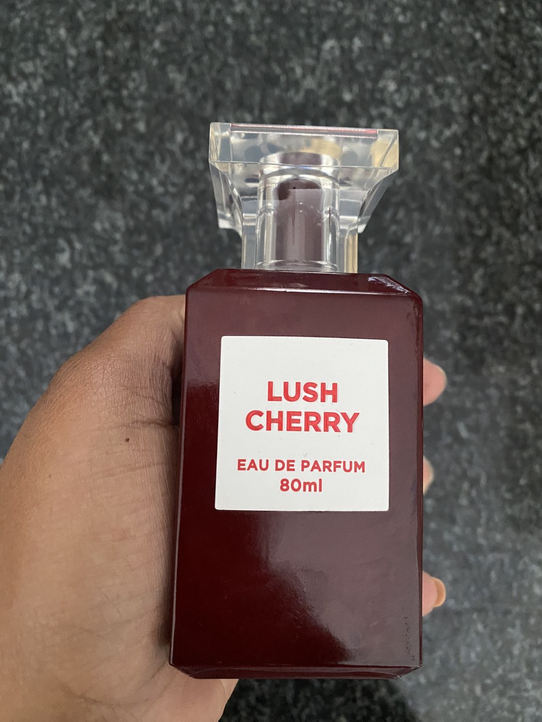 Customer photo review of Lush Cherry 80ml EDP