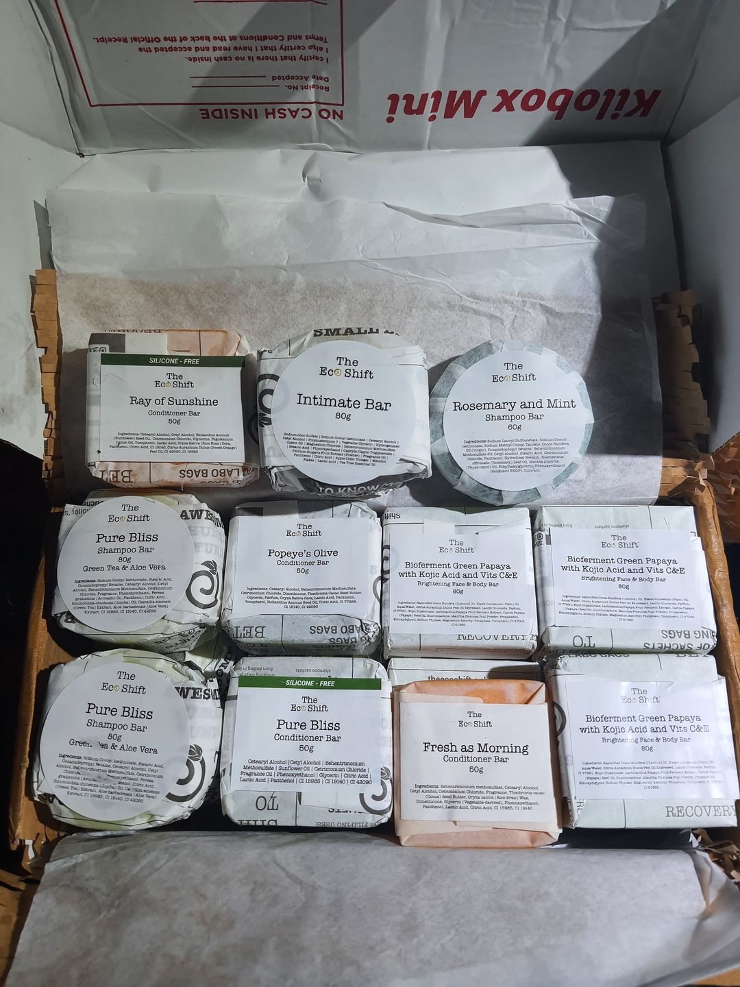 Customer photo review of Brightening Face & Body Bar Bioferment Green Papaya with Vits C & E