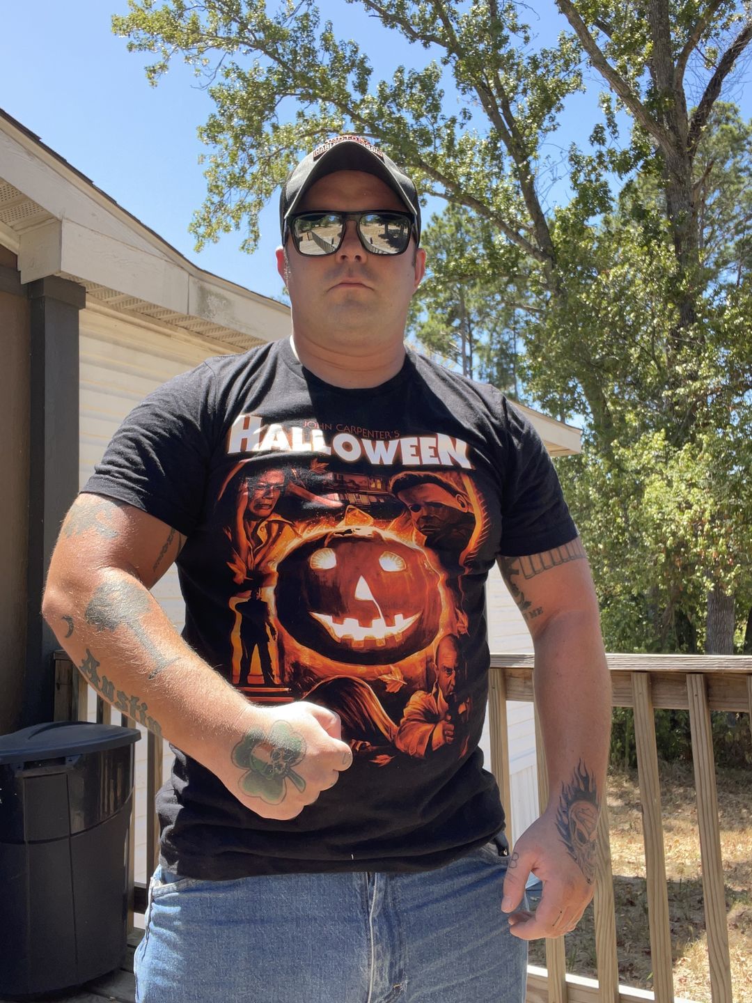 Customer photo review of Halloween Smith's Grove Curse T-Shirt