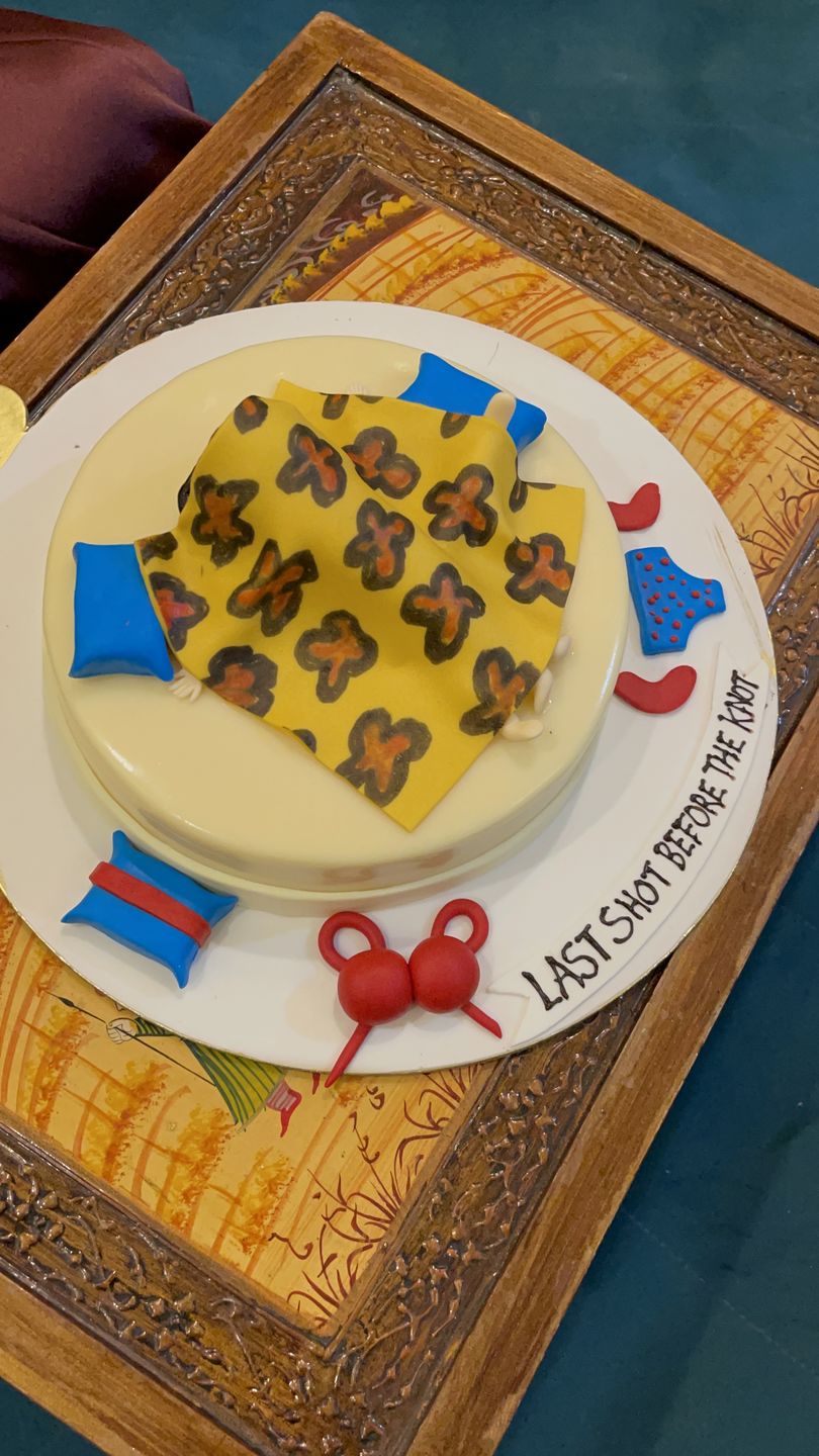 Customer photo review of Cool Naughty Cake