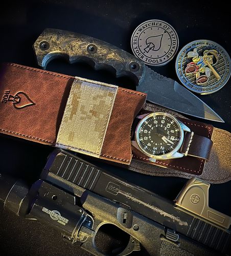 Customer photo review of Travel Pouch and Challenge Coin - Third Option Foundation Fundraise