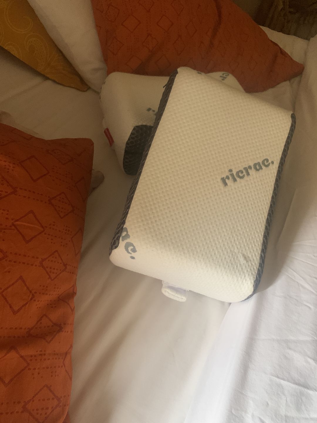 Customer photo review of Knee Pillow- Raspy