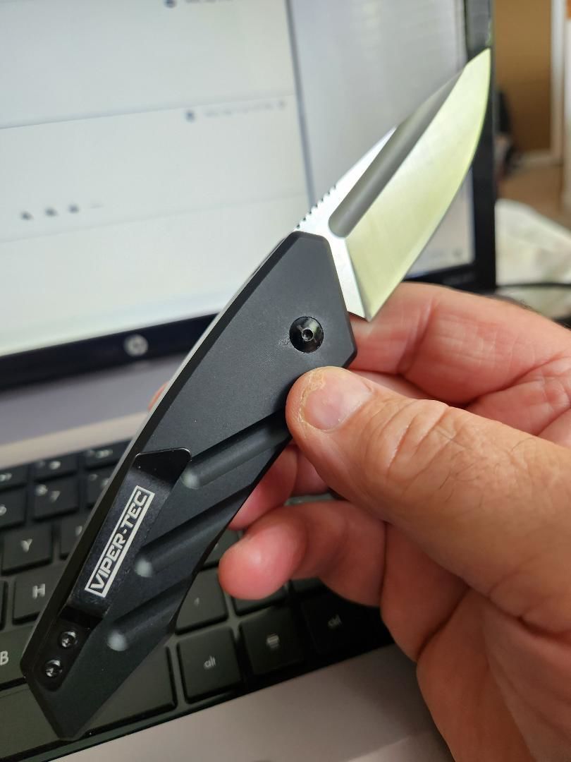 Customer photo review of VT Initiate 1 Automatic D2 Knife