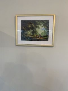 Customer photo review of Road to Emmaus – 3 sizes – Robert Zünd – Catholic Art Print
