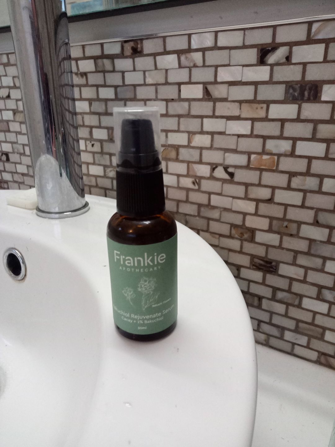 Customer photo review of Bakuchiol Rejuvenate Serum