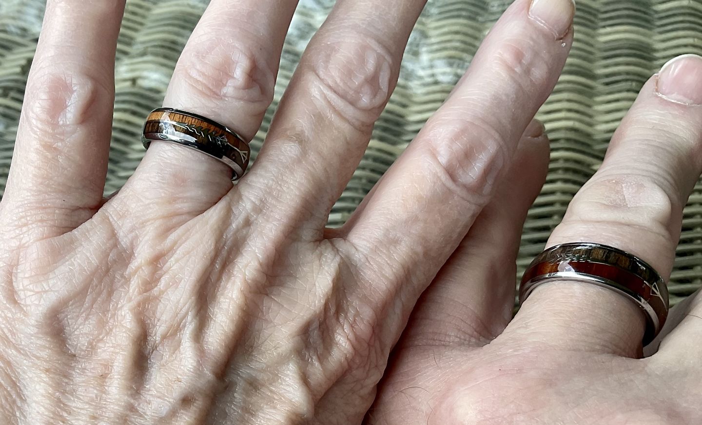 Customer photo review of The Harold Arrow Wonder Ring Set