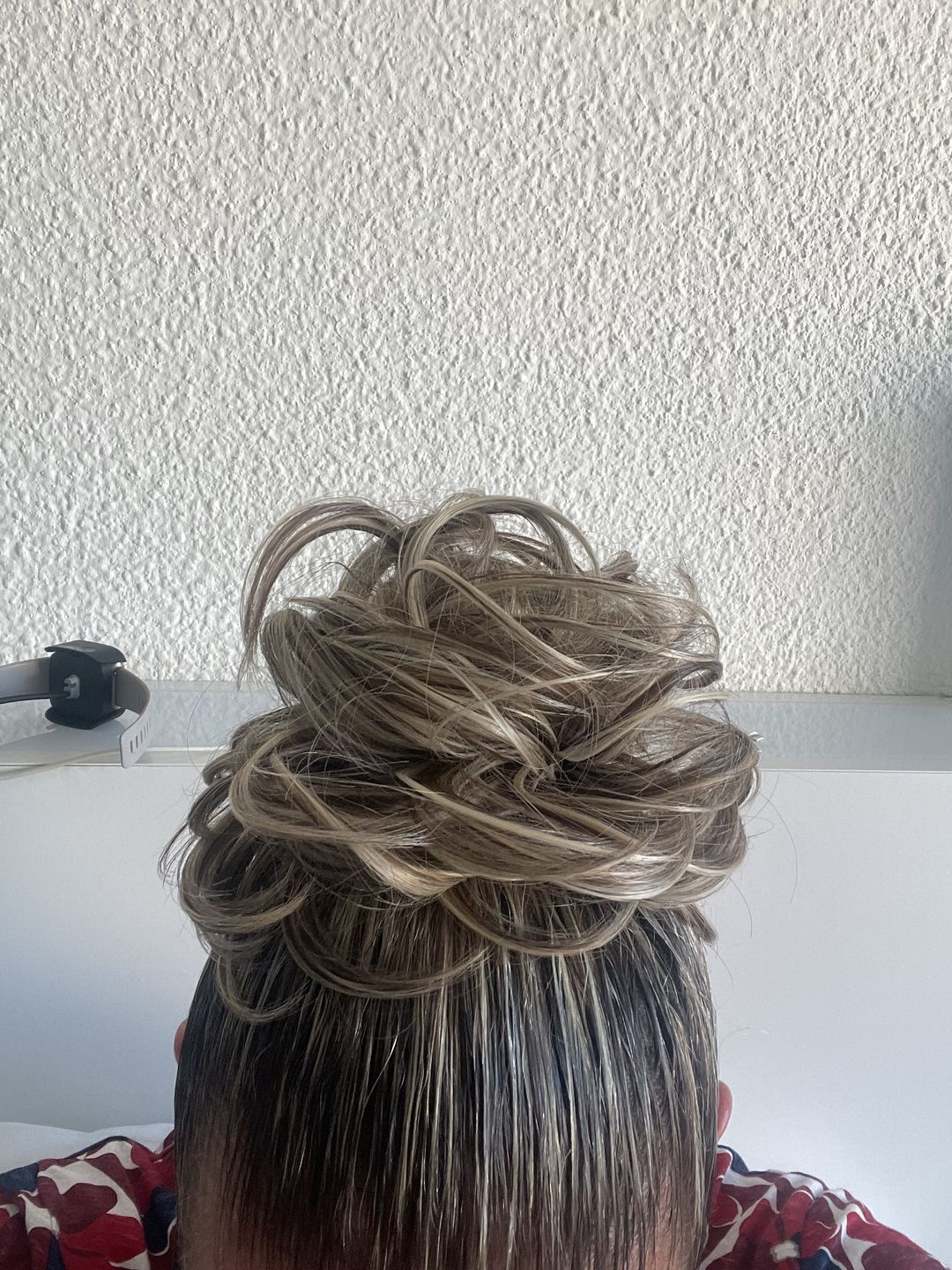 Customer photo review of Messy Scrunchie Bun - Duo Pack - Curly & Flicky Styles