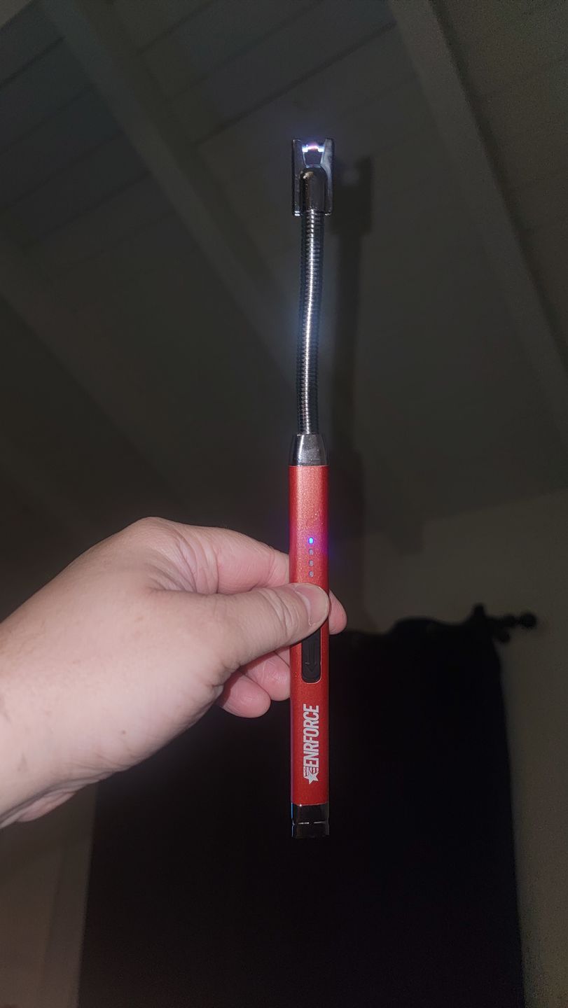 Customer photo review of 360 Degree Household Arc Lighter
