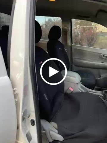 Customer video review of Sharkskin Seat Covers for Toyota Hilux Dual Cab (03/2005-06/2015)